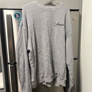YoungLA Light Gray Crewneck Sweater